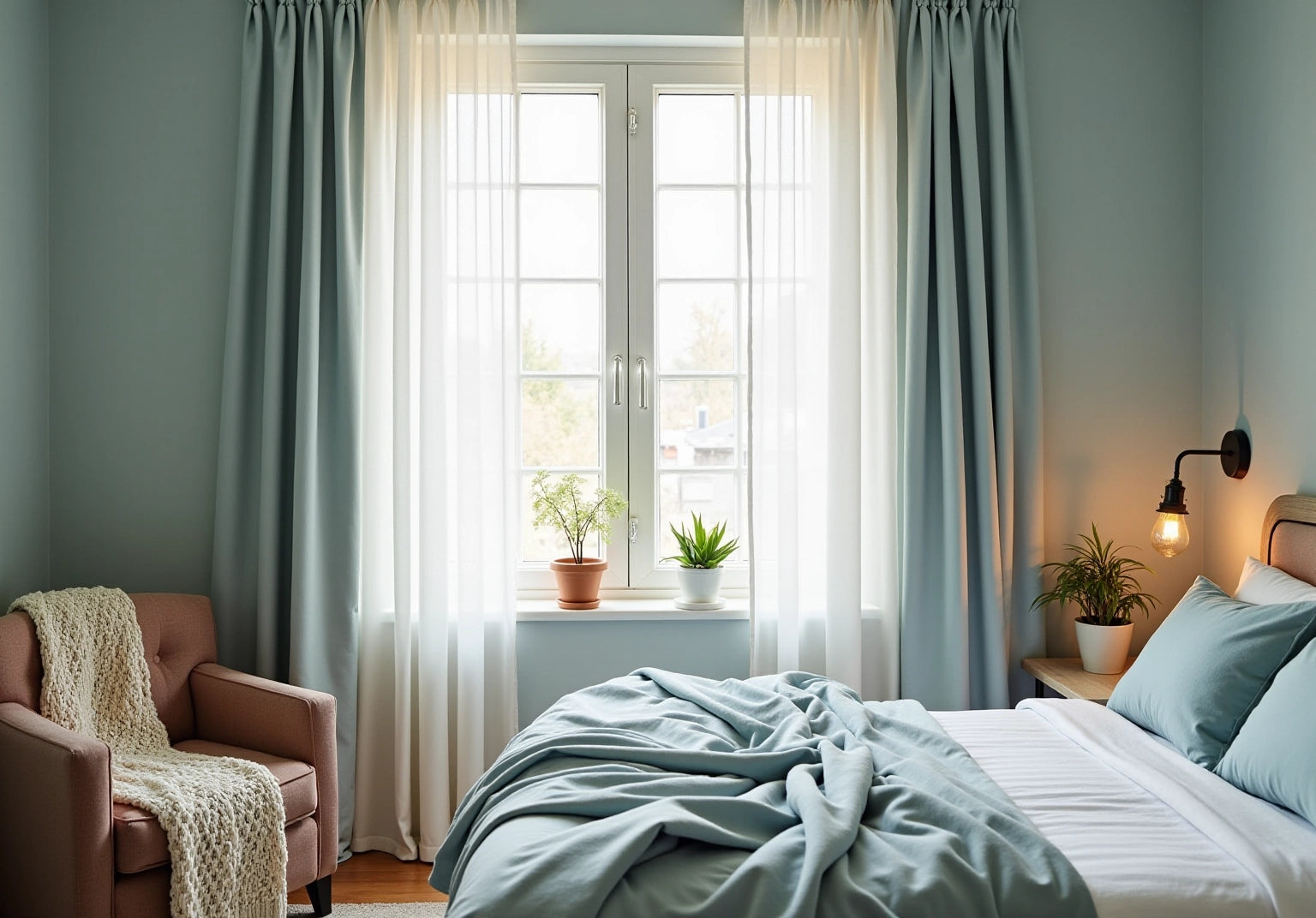 Master Bedroom Drapes: Choose Styles, Sizes, and Fabrics