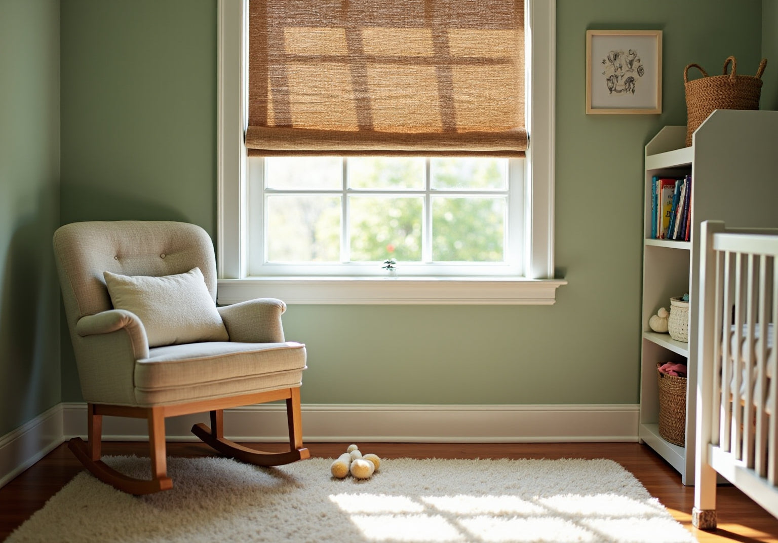 7 Nursery Curtains in Green for a Stylish and Calm Space