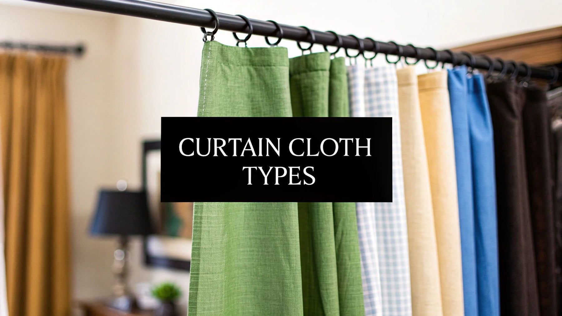 Guide to Curtain Cloth Types: From Sheer to Blackout