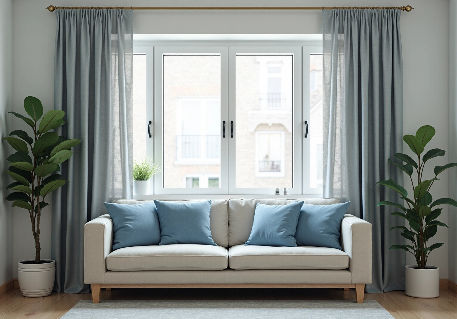4 Steps to Choose Gray and Blue Curtains for Your Home