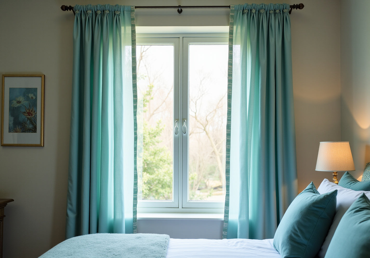 4 Steps to Choose Blue and Green Curtains for Bedroom