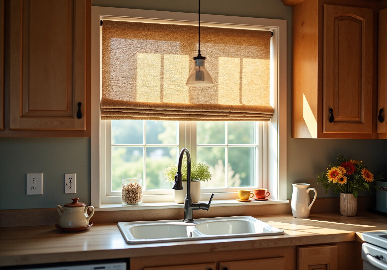 7 Kitchen Curtain Red Options to Brighten Your Space