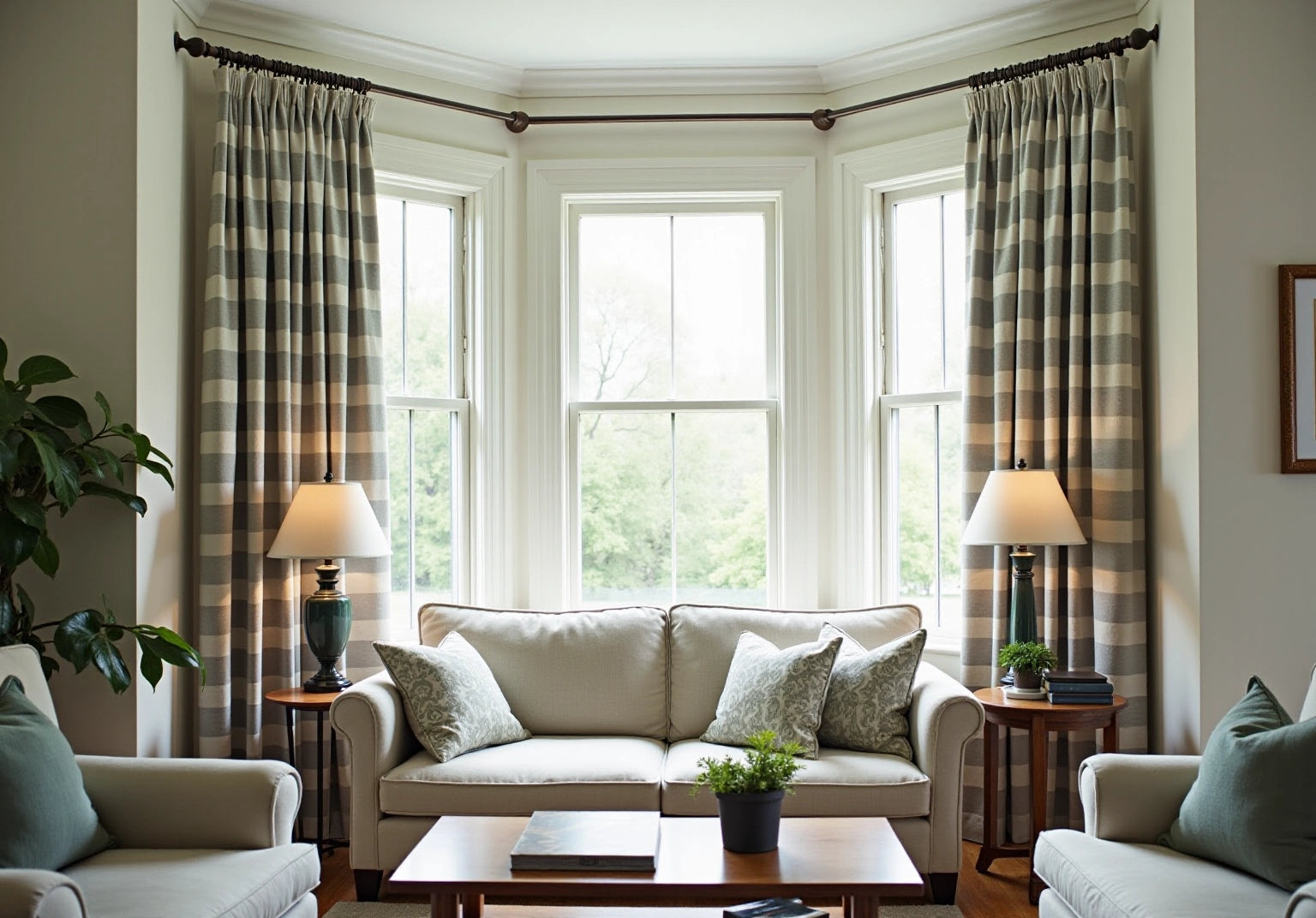 4 Steps to Choose the Right Curtain Pole for Bay Window