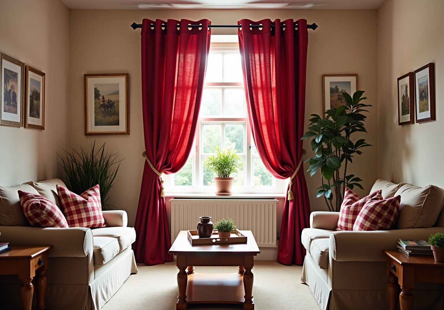 4 Steps to Choose the Perfect Red Color Curtains for Your Home
