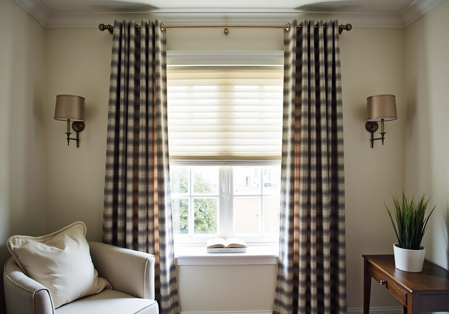 4 Steps to Hang Curtains Over Blinds with Precision