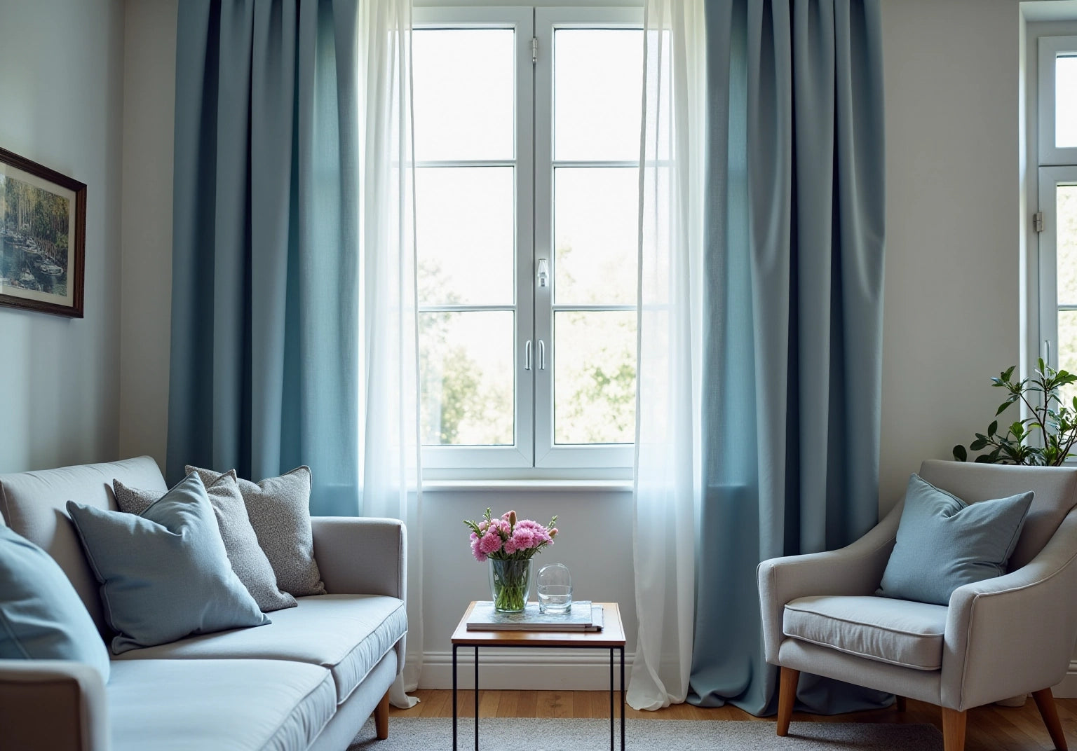 4 Steps to Choose Perfect Grey and Blue Curtains