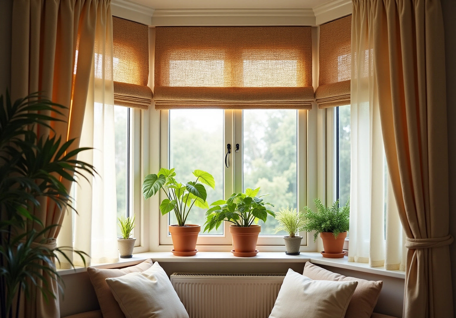 9 Bay Window Curtain Ideas for Stylish Home Decor
