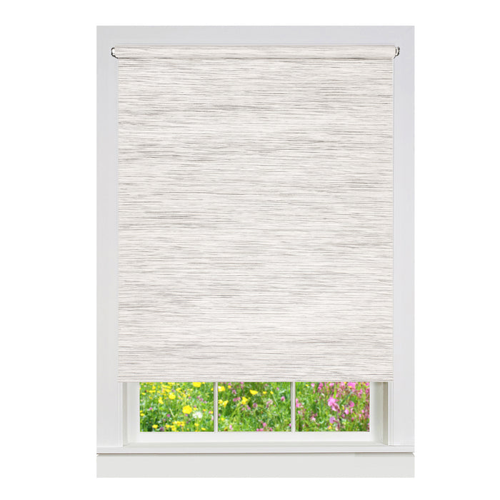Cords Free Privacy Jute Shade - Silver Grey - 65x72