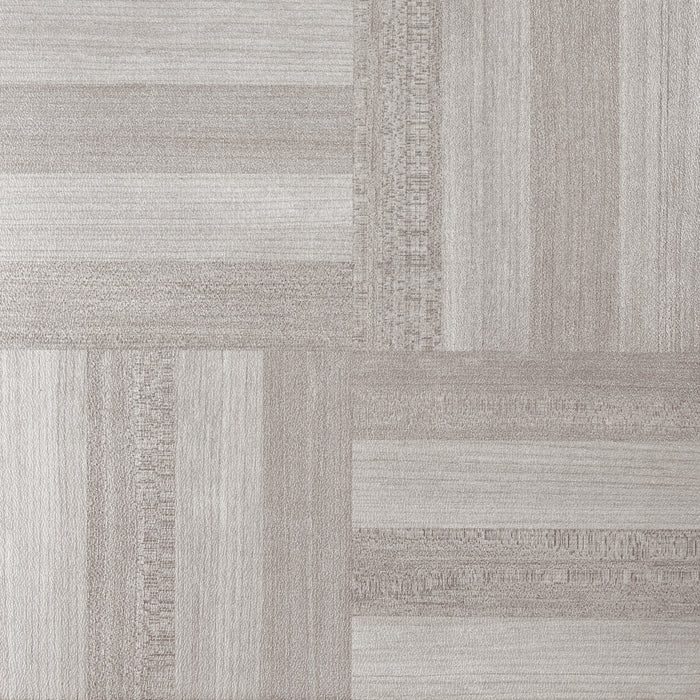 Tivoli 12x12 Self Adhesive Vinyl Floor Tile - Covers 45 Square Feet, 1-Year Warranty - Ash Grey Wood