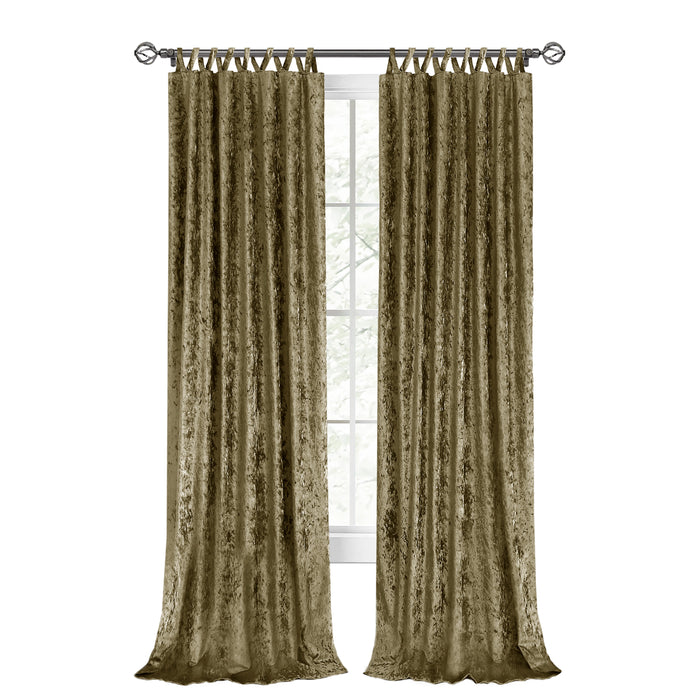 Criss-Cross Window Curtain Panel by kana - Harper Style, 50 Inch Wide, Light-Filtering Polyester, Machine Washable