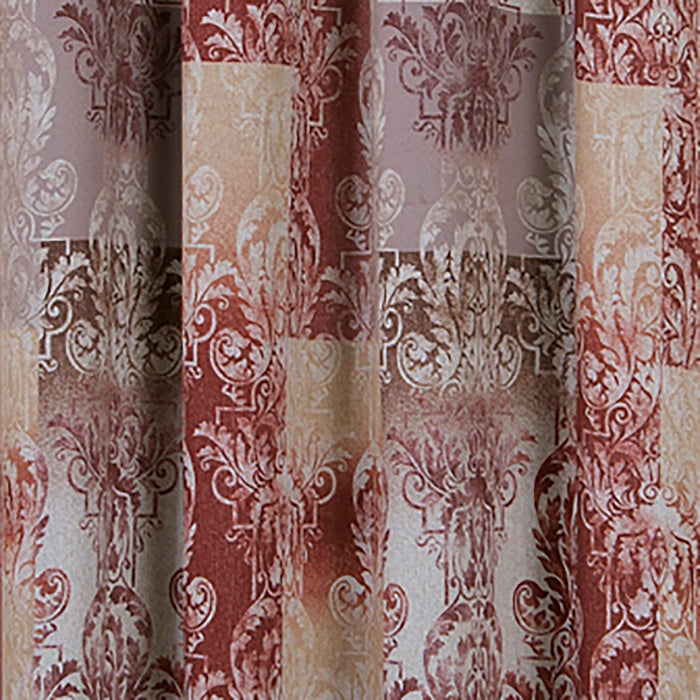 Vogue Grommet Window Curtain Panel - Room Darkening, Energy Efficient, Enhances Privacy - Marsala - 50x63