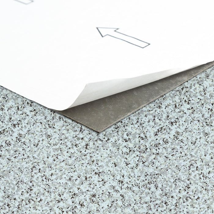 Nexus Style 12x12 Self Adhesive Vinyl Floor Tile - Cover 20 sqft, Easy DIY Peel 'N' Stick Installation, 1-Year Limited Warranty - Mineral Speckle