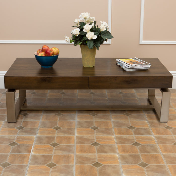 Nexus Style 12x12 Self Adhesive Vinyl Floor Tile - Cover 20 sqft, Easy DIY Peel 'N' Stick Installation, 1-Year Limited Warranty - Rustic Slate
