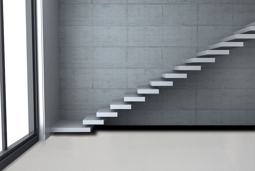 Nexus Style 12x12 Self Adhesive Vinyl Floor Tile - Cover 20 sqft, Easy DIY Peel 'N' Stick Installation, 1-Year Limited Warranty - Salt N Pepper Granite
