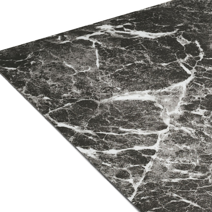Nexus Style 12x12 Self Adhesive Vinyl Floor Tile - Cover 20 sqft, Easy DIY Peel 'N' Stick Installation, 1-Year Limited Warranty - Smoke Marble