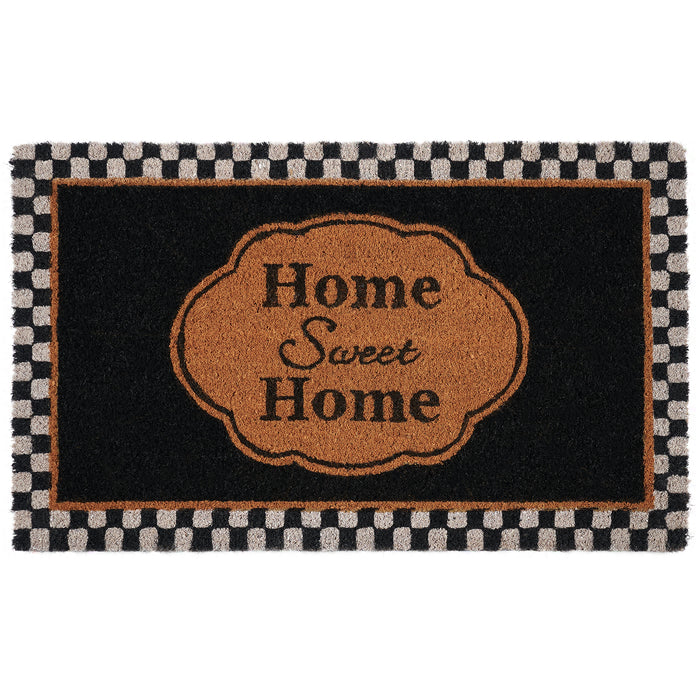Dorothy Printed Coir Door Mat - Natural Coco Fibers - 18x30 - Heavy Duty Trap for Dirt and Moisture - Easy to Clean - Sweet Home