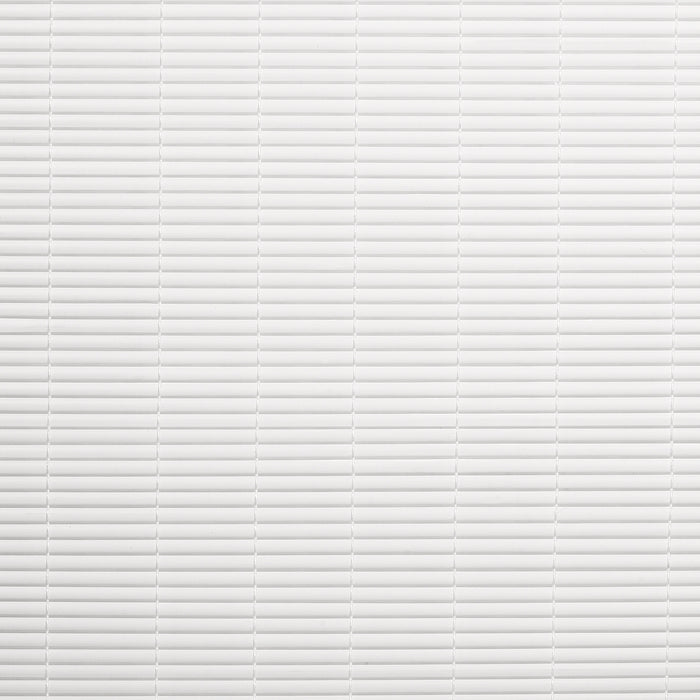 Cordless Solstice Vinyl Roll-Up Blind, Easy to Install for Indoor or Outdoor Use - White - 60x72