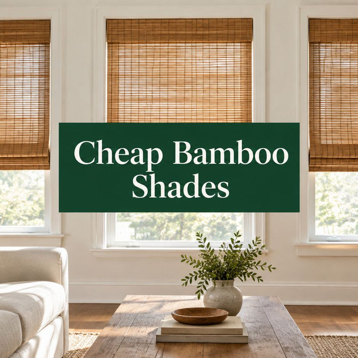 Bamboo Roman Shades Cheap: The Savvy Buyer's Guide