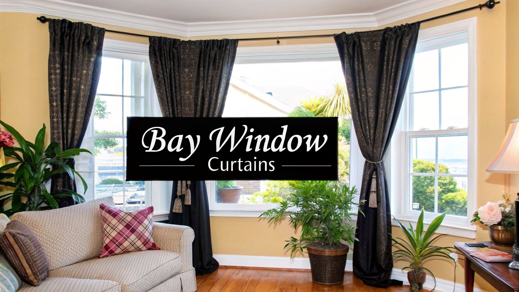 A Guide to Bay Window Curtains for Your Living Room