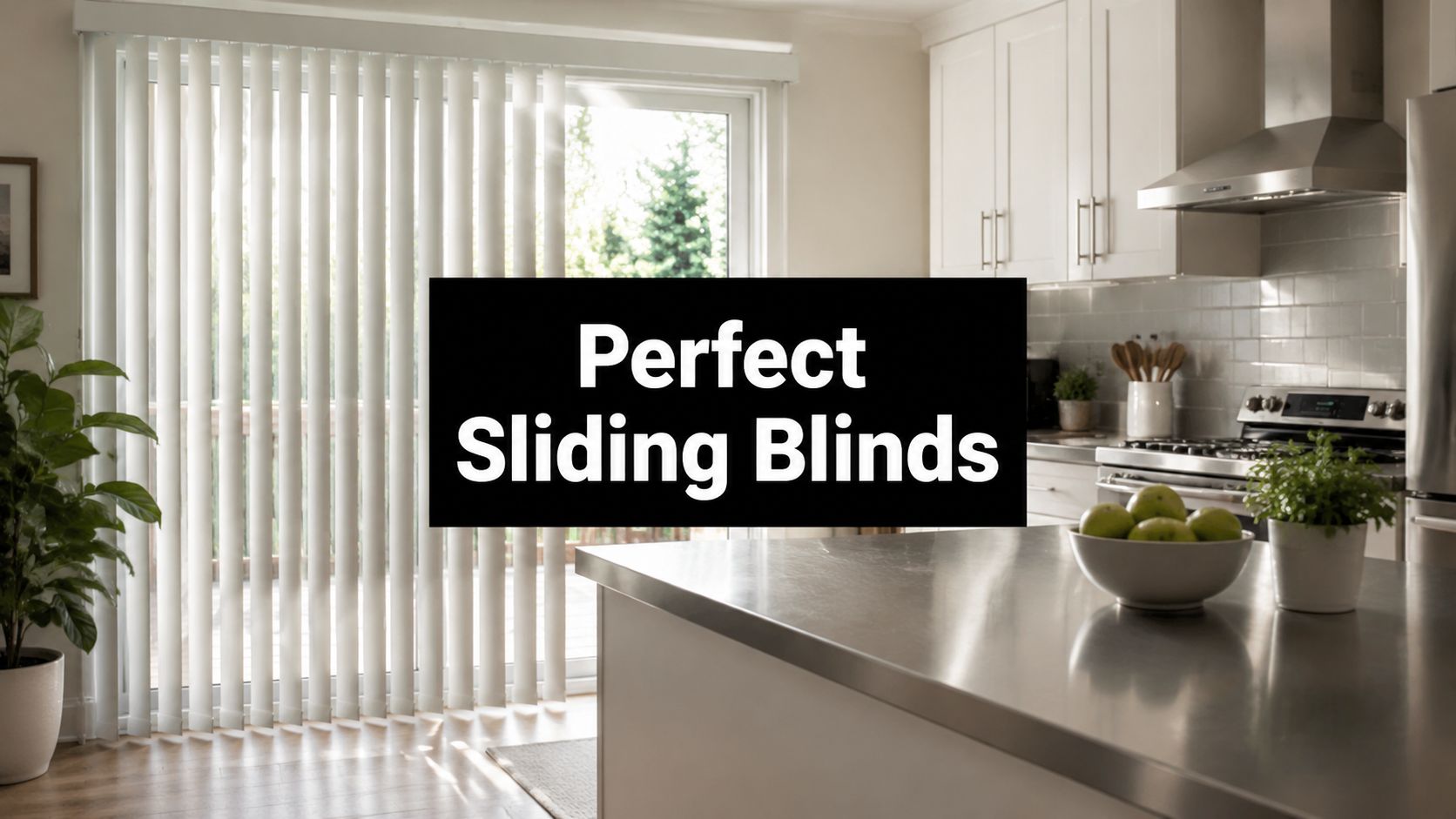 Perfect Blinds for Kitchen Sliding Door