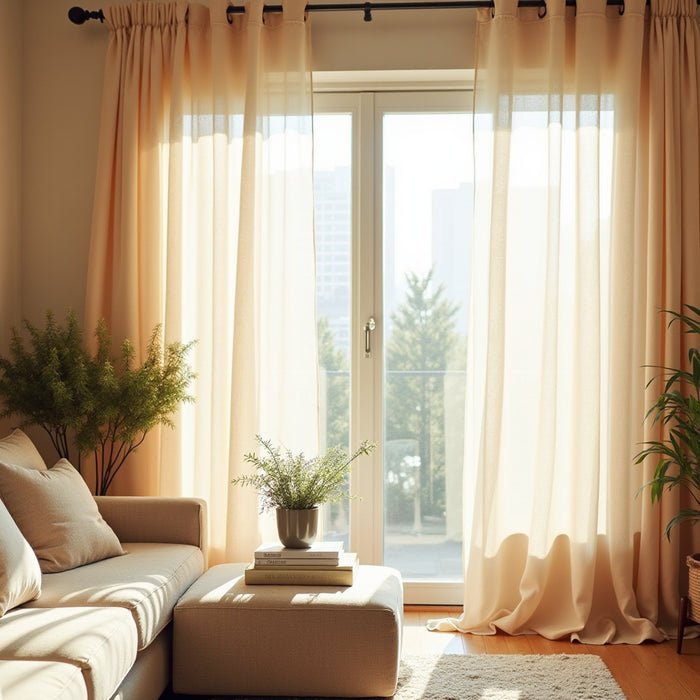 10 Neutral Sheer Curtains to Elevate Your Home Decor