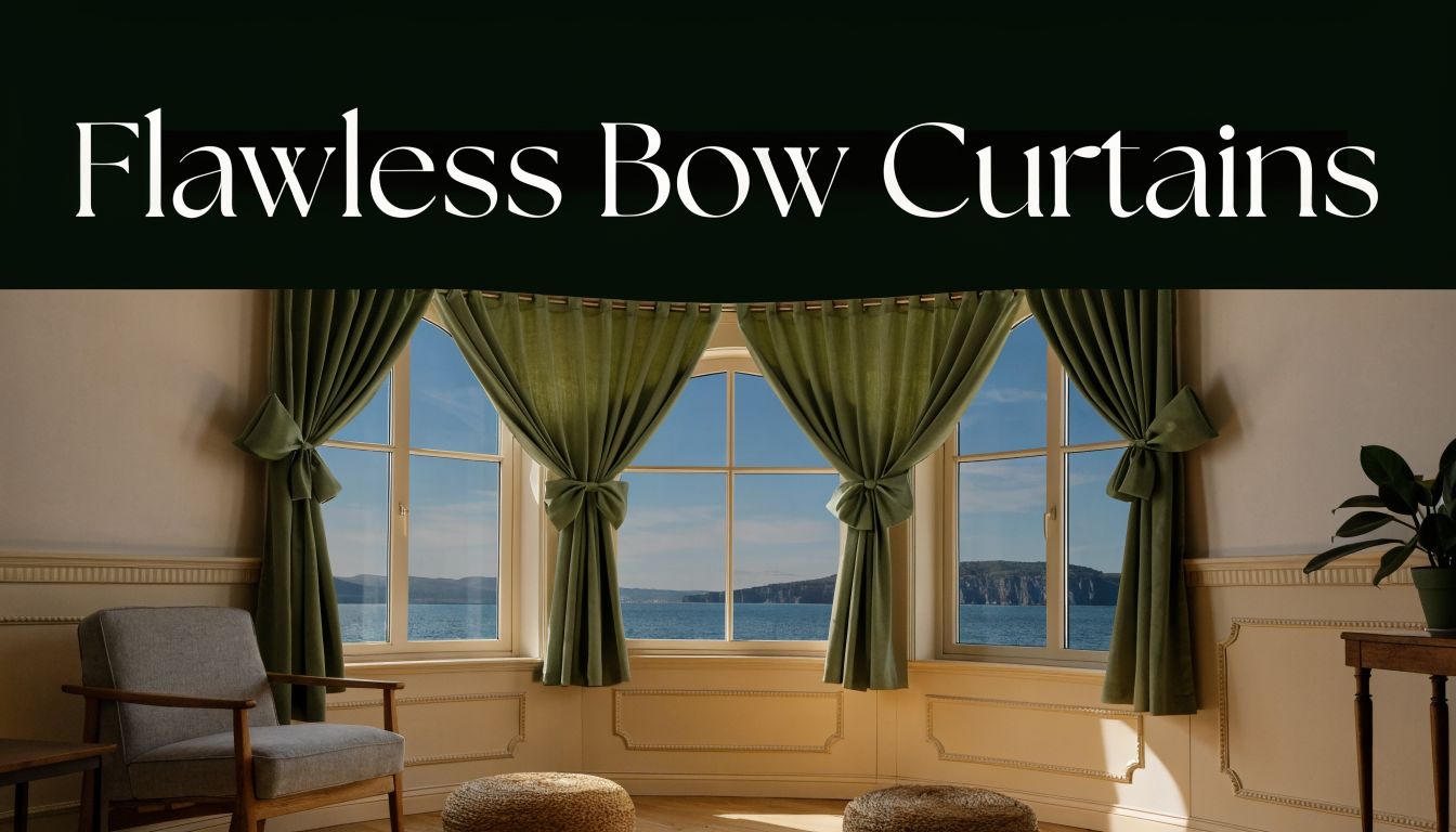 Flawless Bow Window Curtains: Pro Tips