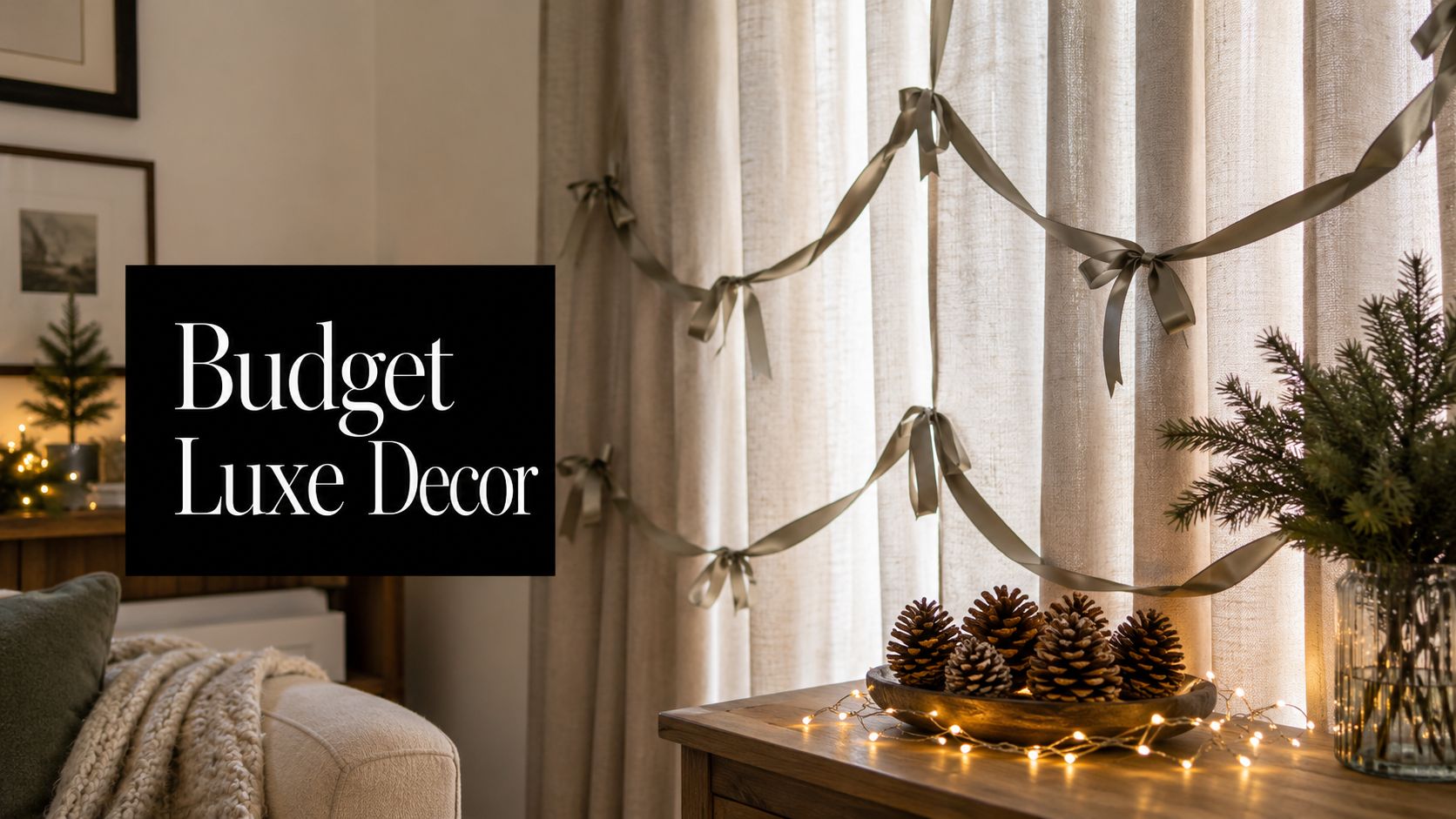 Budget Friendly Christmas Decor That Looks Luxe