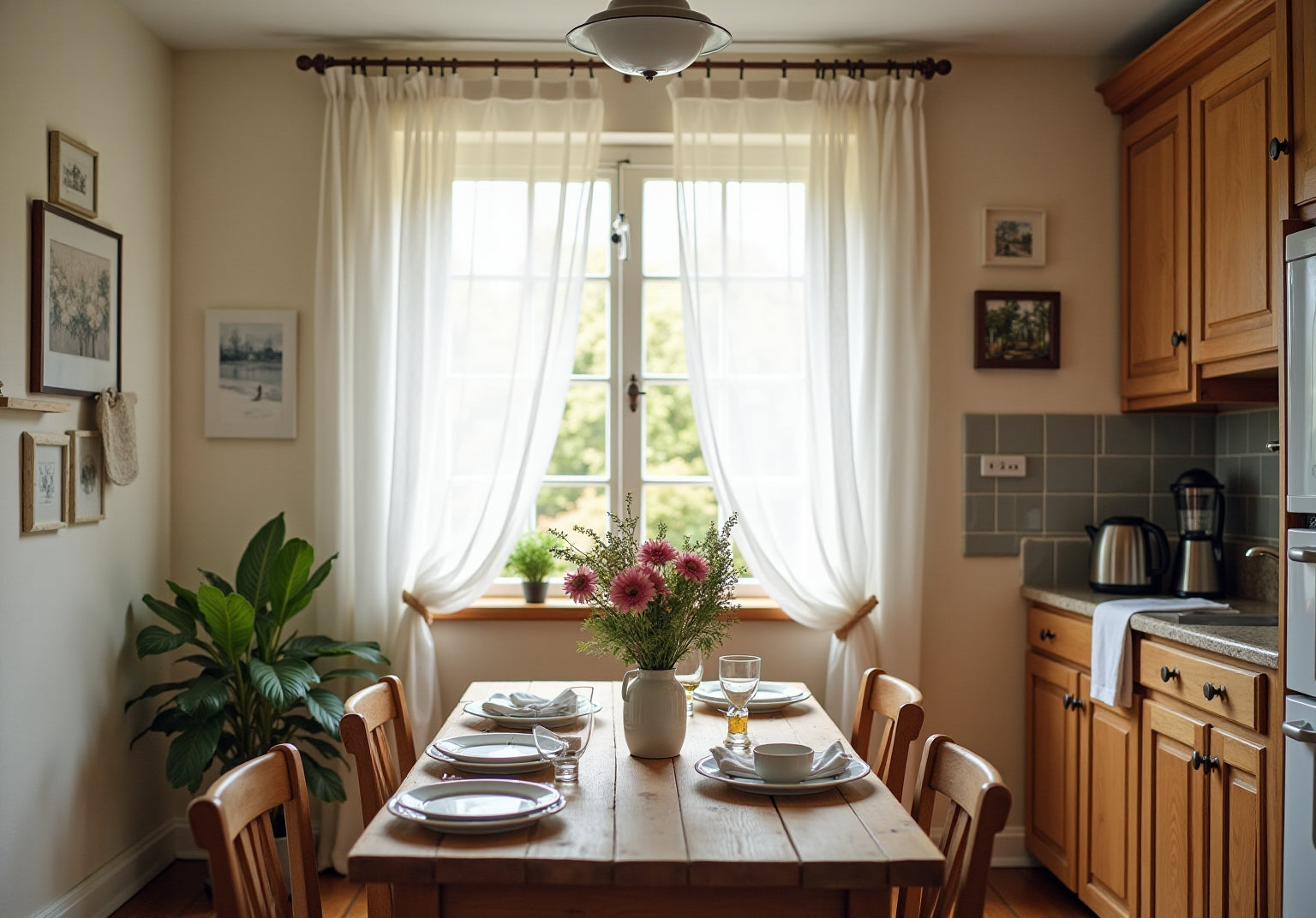 10 Reasons to Choose Sheer White Cafe Curtains for Your Kitchen