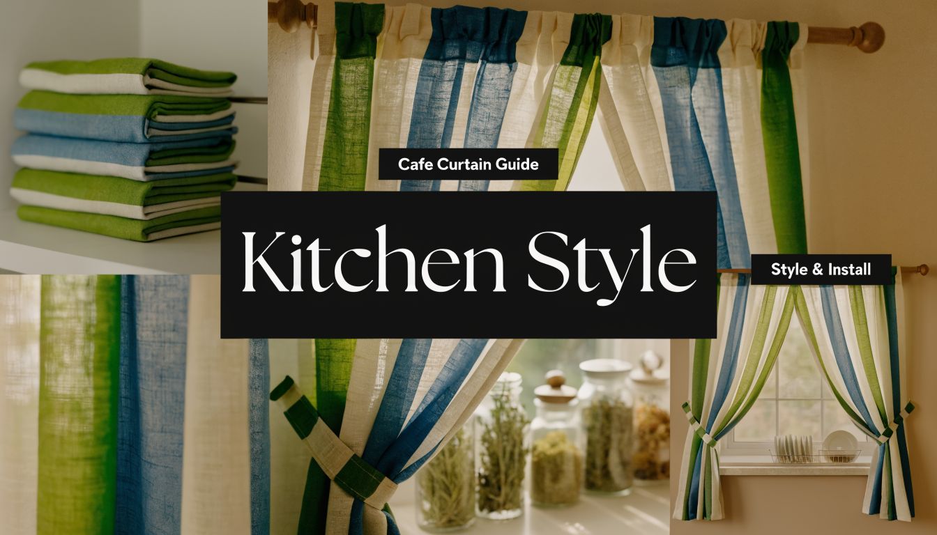 Cafe Curtain For Kitchen: Styles & Installation Guide