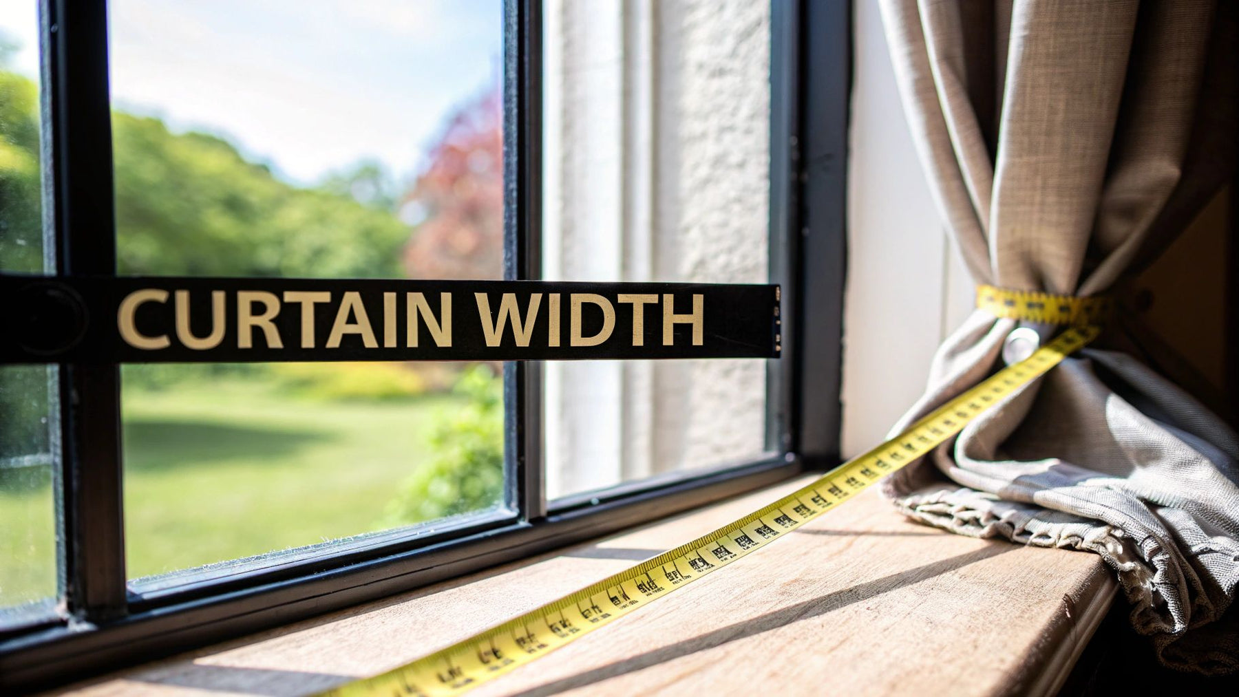 How to Calculate Curtain Width for a Perfect, Professional Look