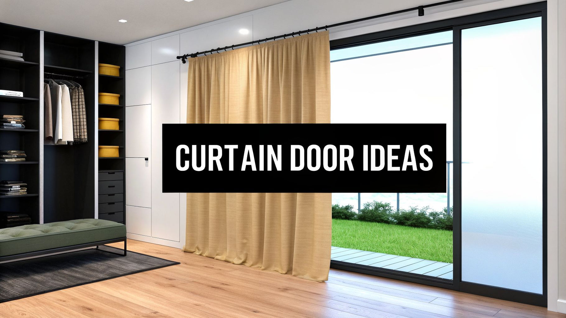 11+ Closet Curtain Door Ideas to Transform Your Space