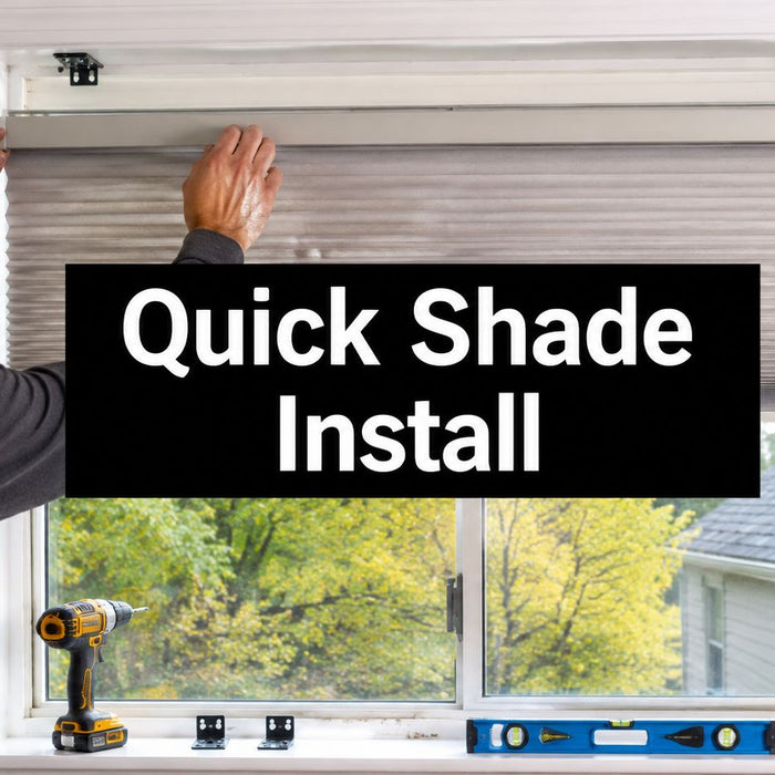 Cordless Cellular Shades Installation in Under an Hour