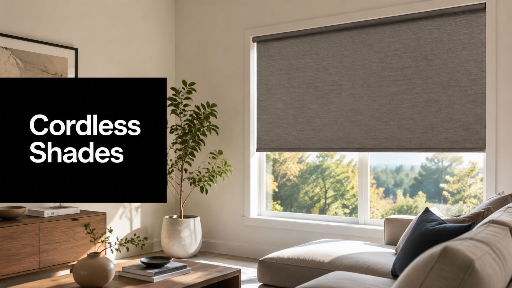 Cordless Room Darkening Shades: Style, Safety & Savings