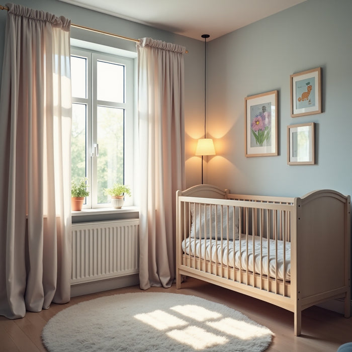 Best Curtains for a Nursery: Blackout vs. Light-Filtering Options
