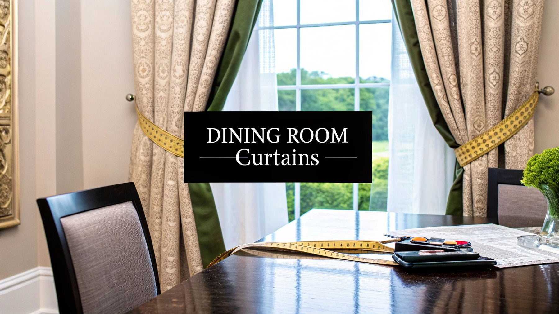 Curtains for Dining Room: A Guide to the Perfect Style & Fit