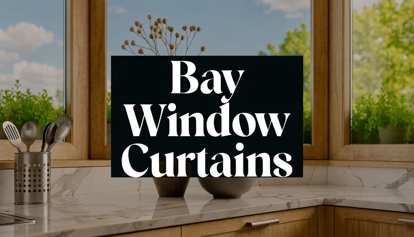 Curtains For Kitchen Bay Windows: Guide & Ideas