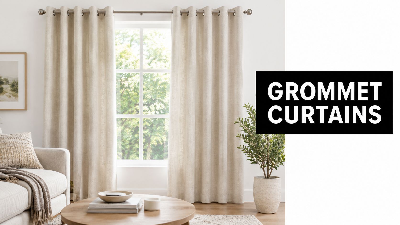 Curtains with Grommets: The Complete Hanging Guide