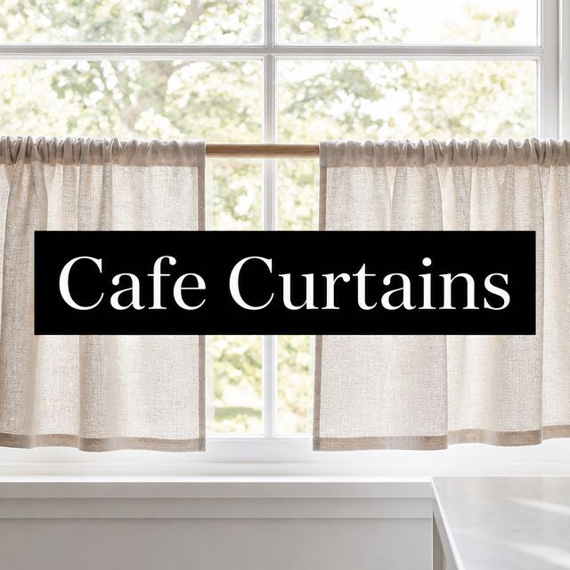 Custom Cafe Curtains Your Guide to a Perfect Fit