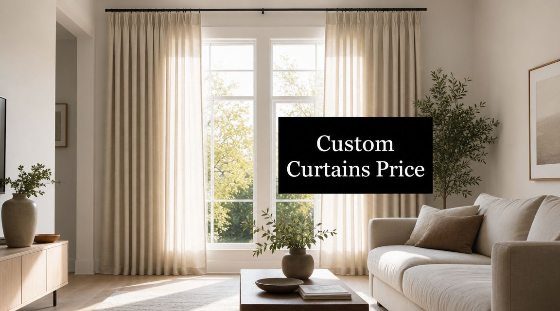 Custom Curtains Price: A Complete 2026 Cost Guide