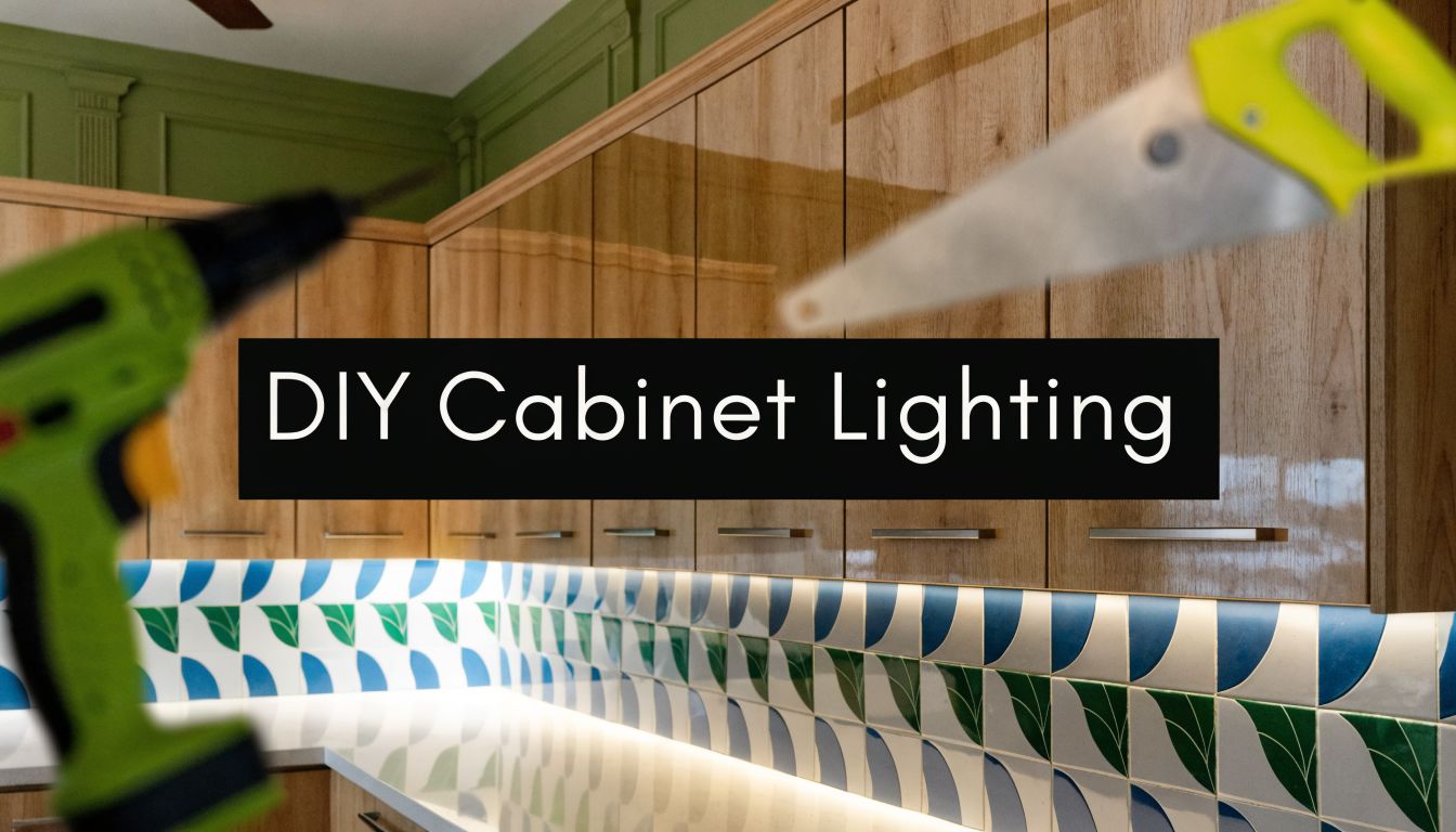 DIY Cabinet Lighting: From Plan to Perfect Glow