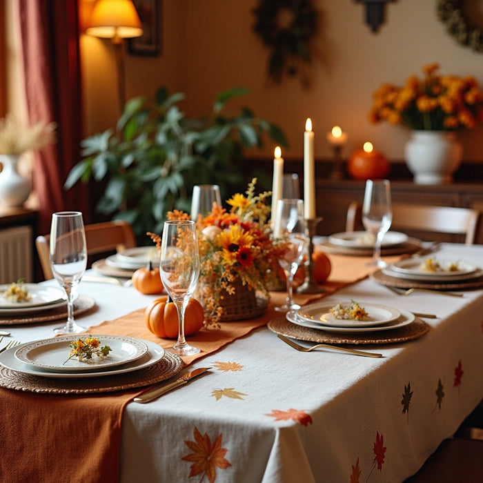 10 Table Linens Thanksgiving Ideas for a Festive Table Setting