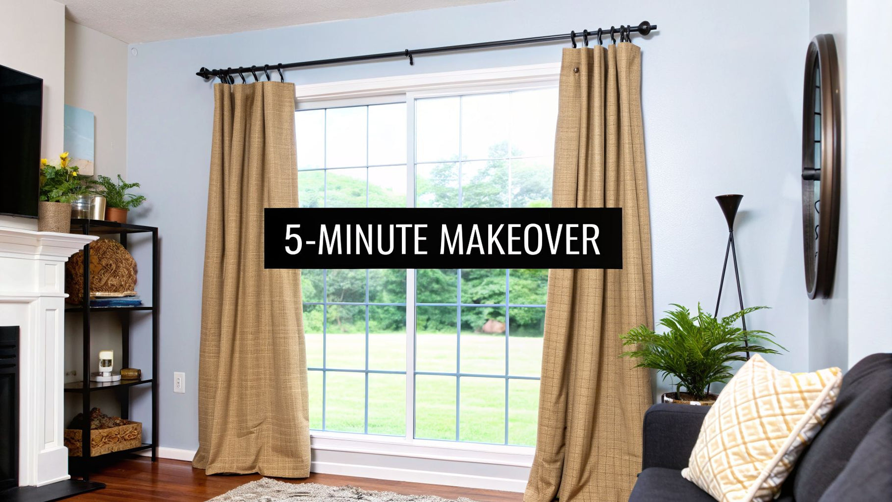 Easy to Install Curtains: Your 5-Minute Room Makeover Guide