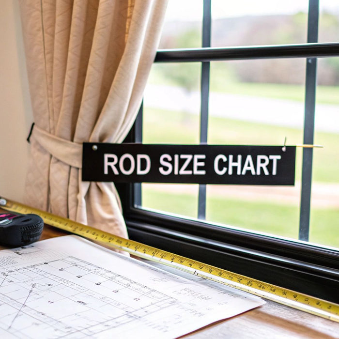 The Ultimate Curtain Rod Size Chart & Guide