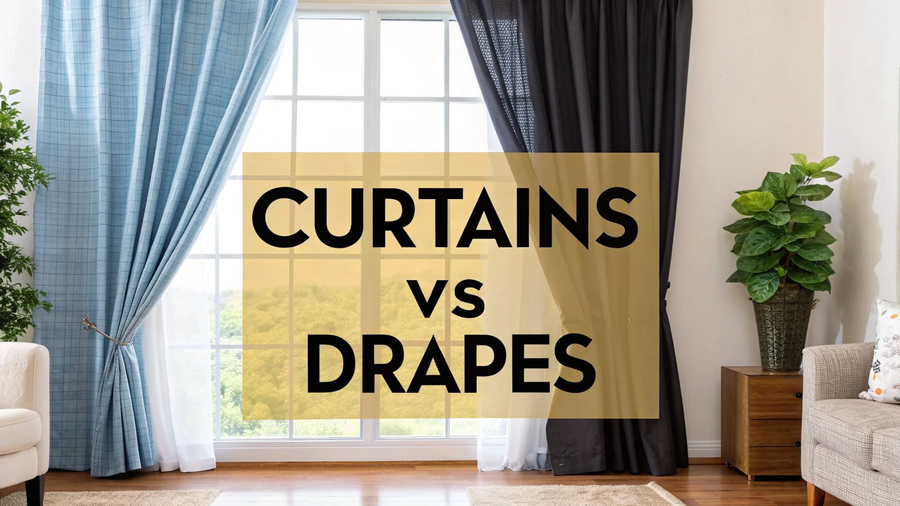 Curtains vs. Drapes: What Is the Difference, Really?