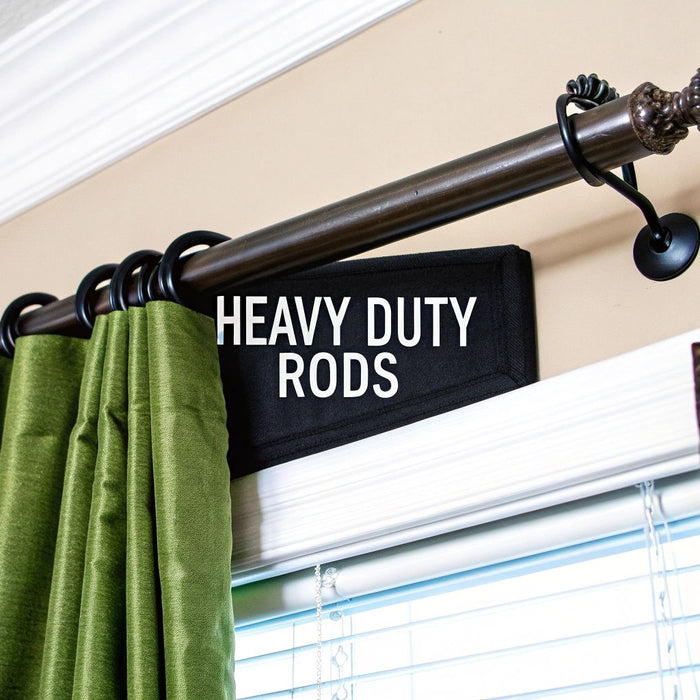 The Best Curtain Rods for Heavy Curtains: A 2024 Guide