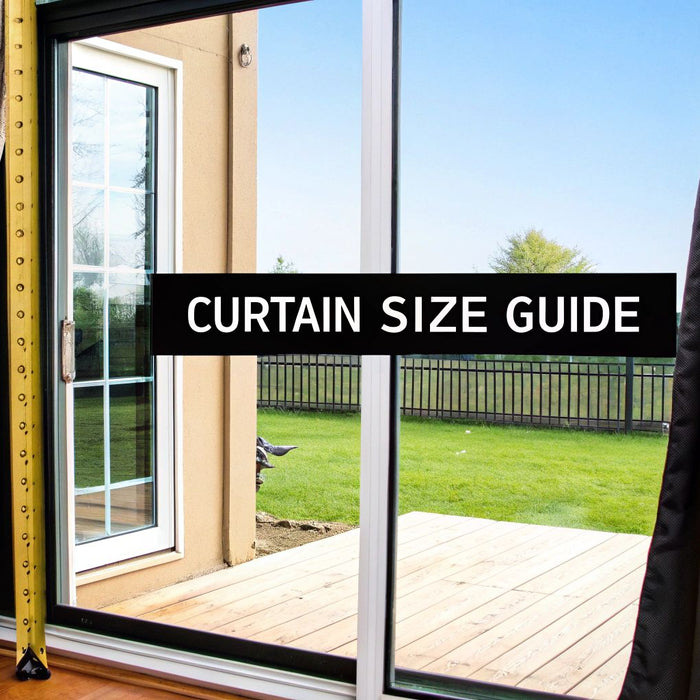 A Guide to the Size of Curtains for Sliding Glass Doors