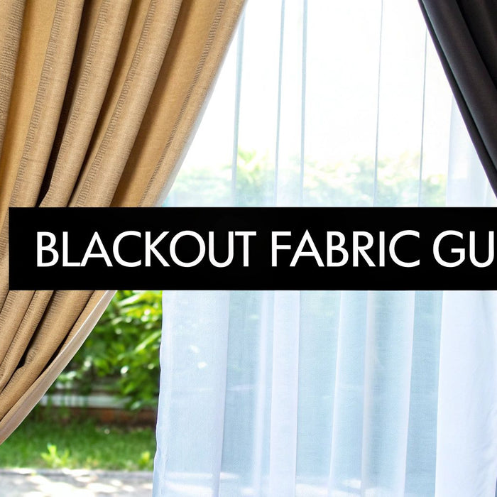 Your Complete Guide to Blackout Cloth Fabric