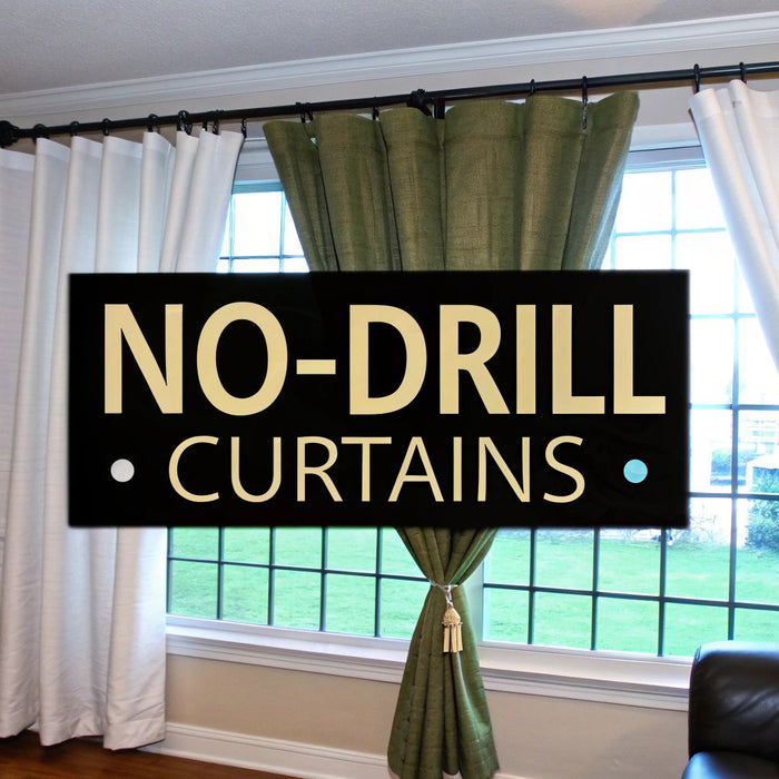 How to Hang Curtains Without Drilling: A Renter's Guide