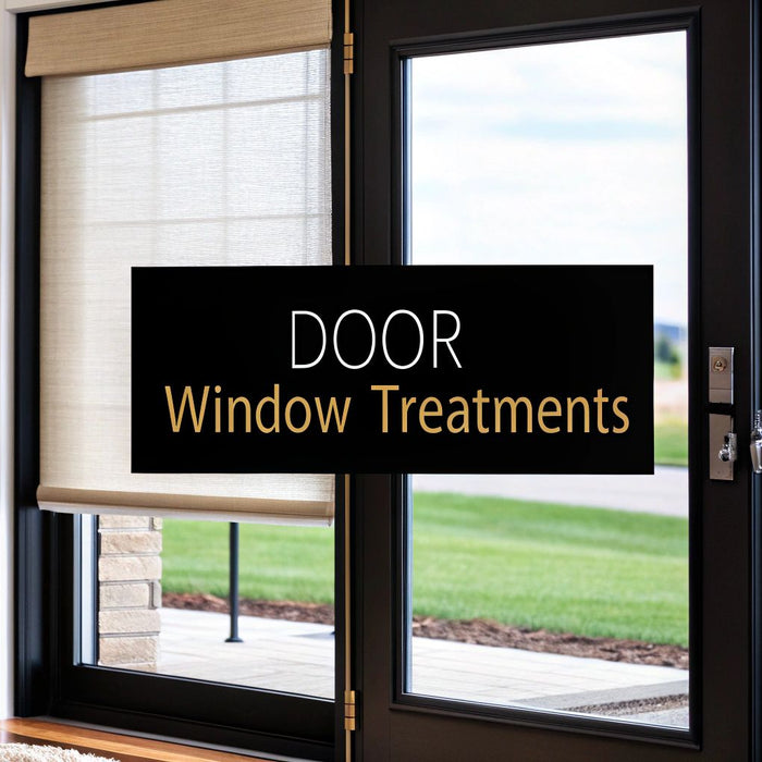 The Ultimate Guide to Window Treatments for Door Windows
