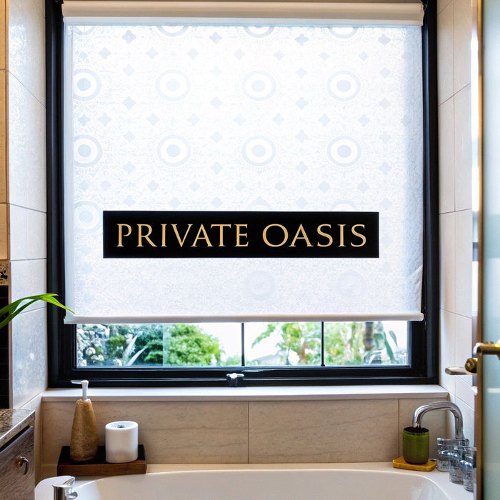 12 Small Bathroom Window Treatment Ideas for Privacy & Style